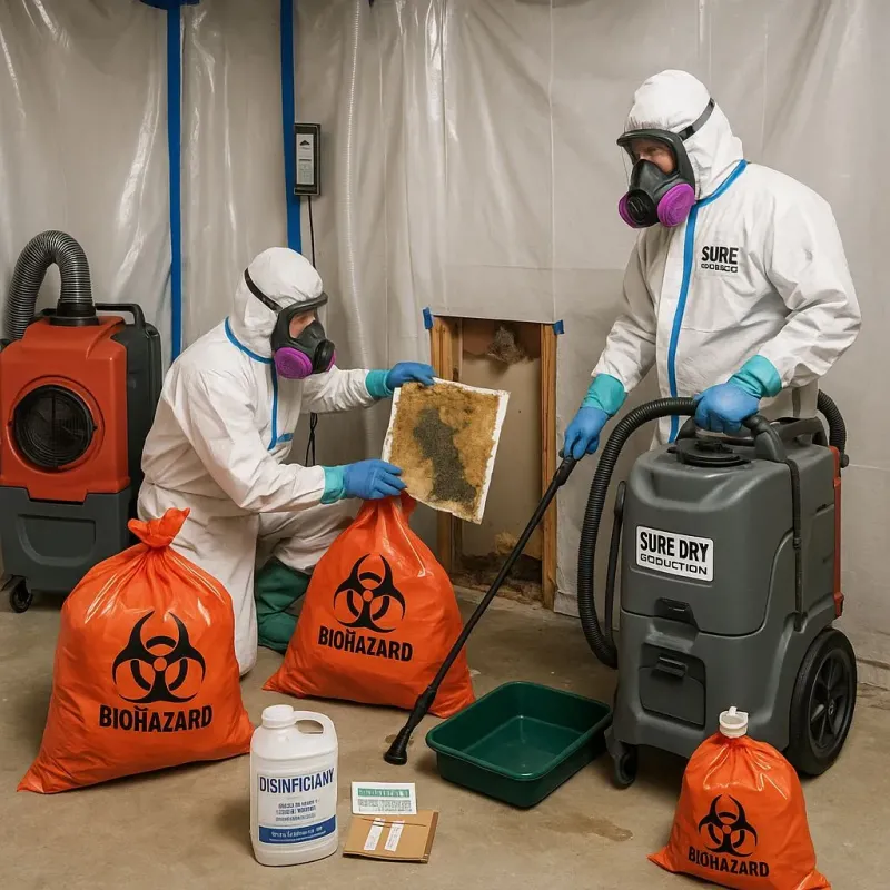 Contaminated Water Handling Protocols process in Tustin, CA