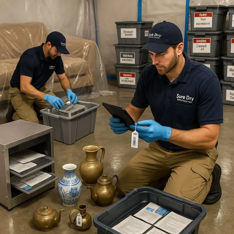 Content Protection and Restoration process in Tustin, CA