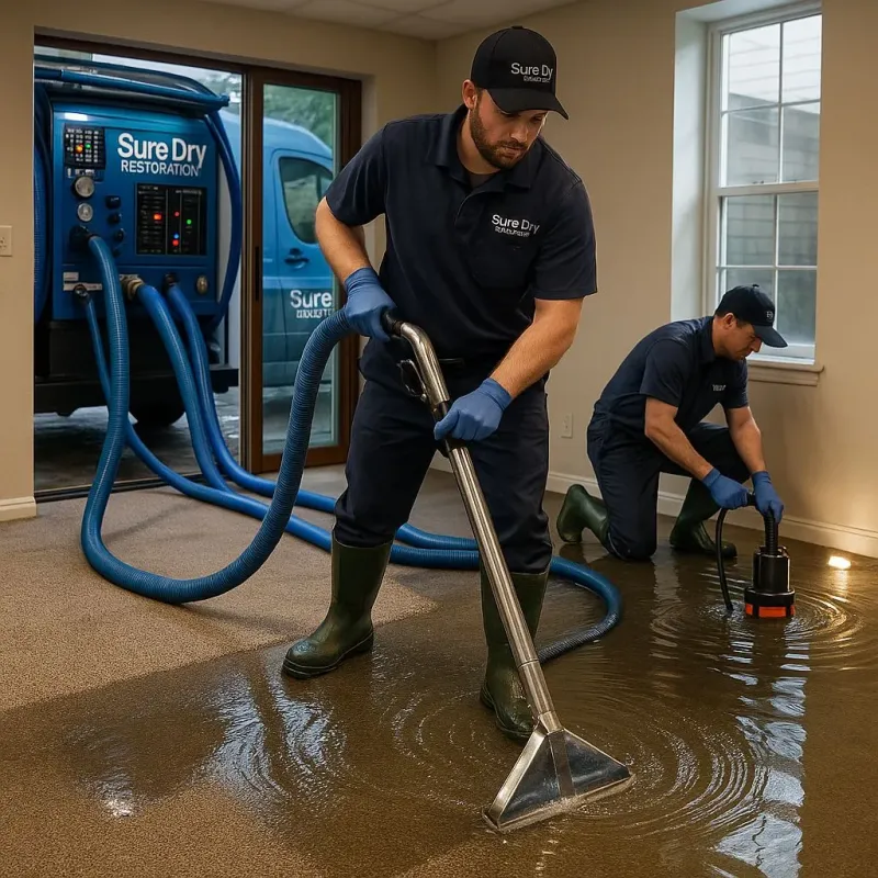 Water Extraction and Removal process in Tustin, CA